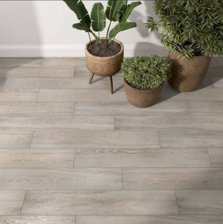 ASPEN FRENCH OAK WOOD EFFECT RECTIFIED MATT PORCELAIN TILES - Image 2