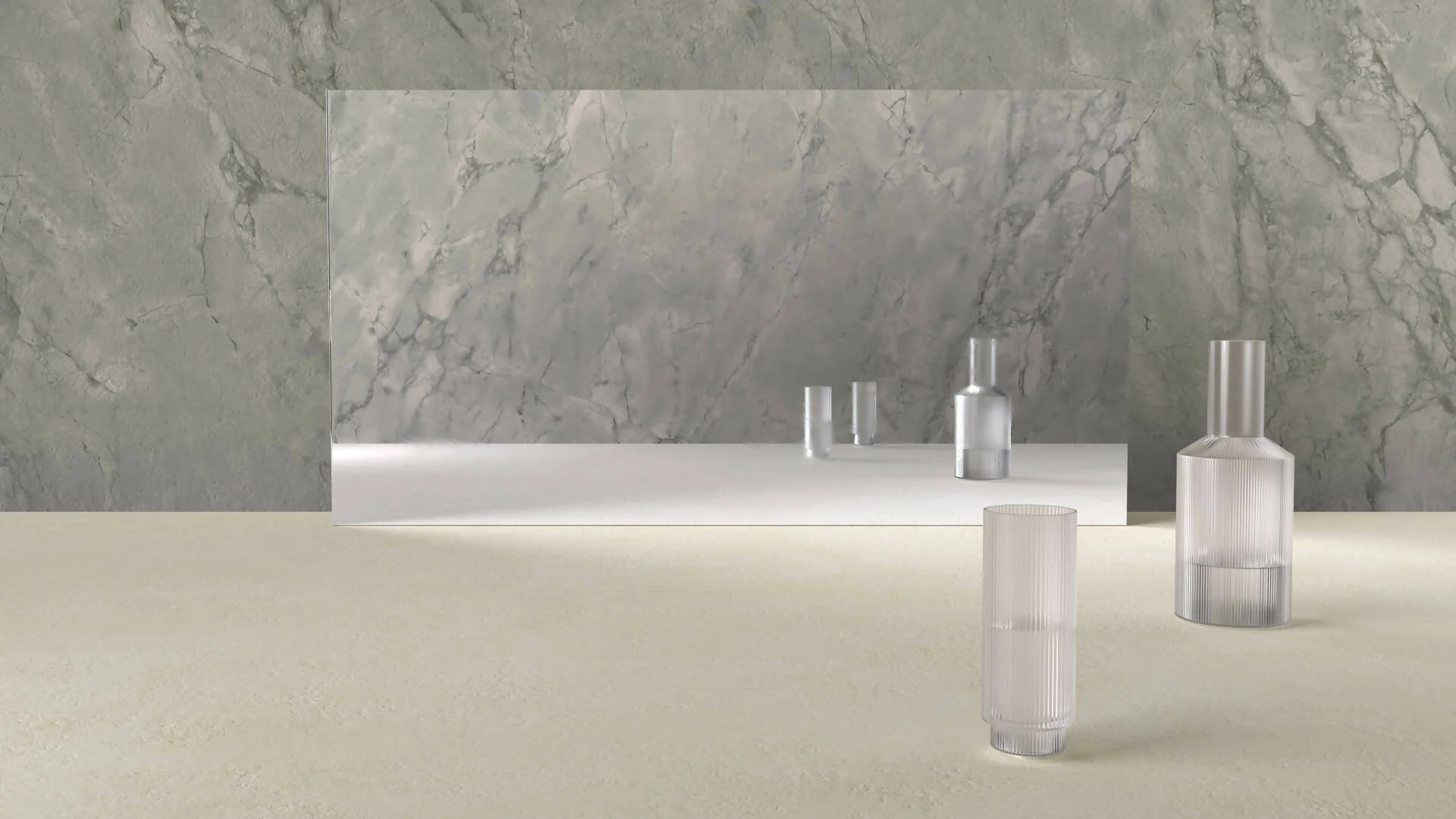 BEIGE CIMENT METROPOLITAN PORCELAIN - Image 4