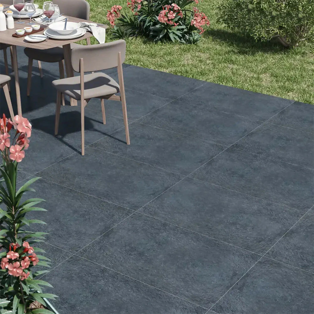 BLUE ANTHRACITE MATT RECTIFIED EXTERIOR PORCELAIN - Image 2