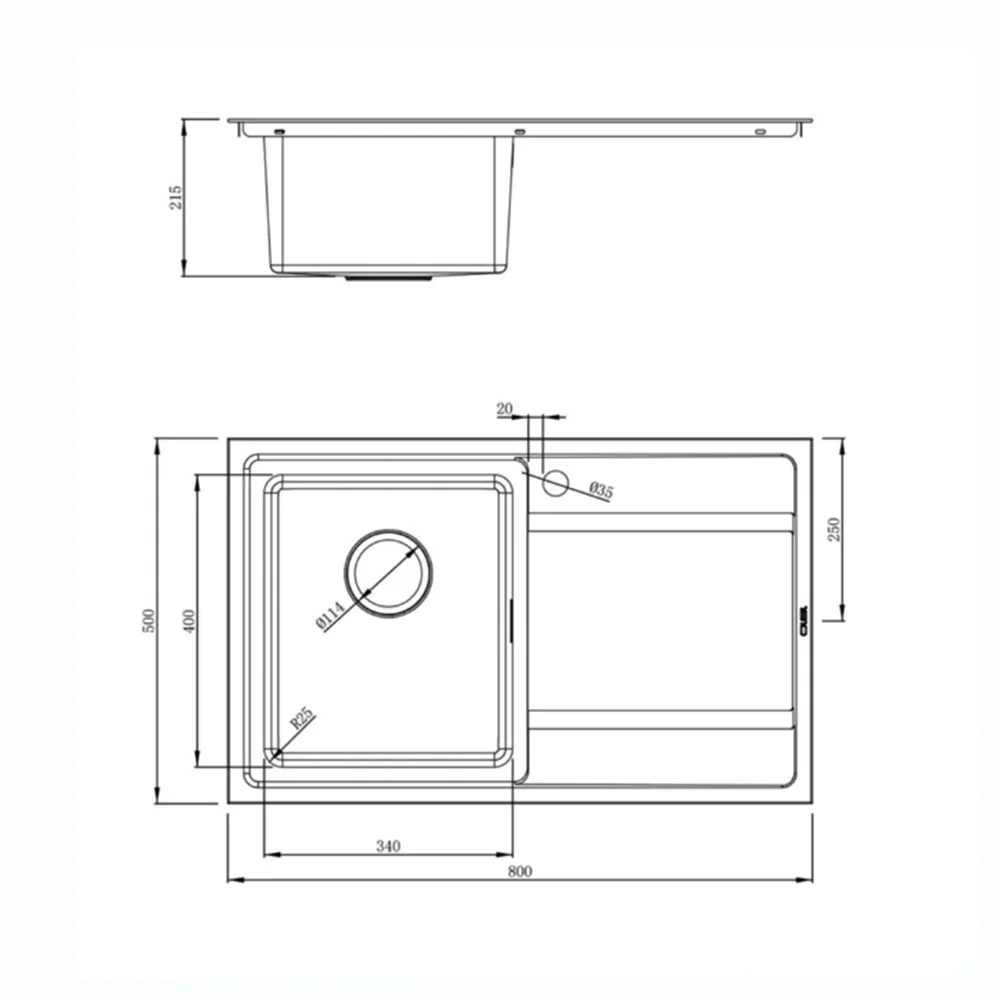 BORDOUNO 800I BBL SINK - Image 4