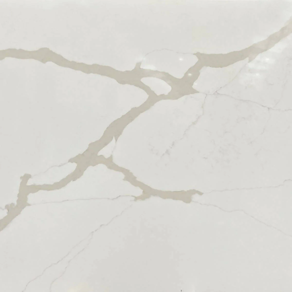 CALACATTA PLATINUM LEFT QUARTZ