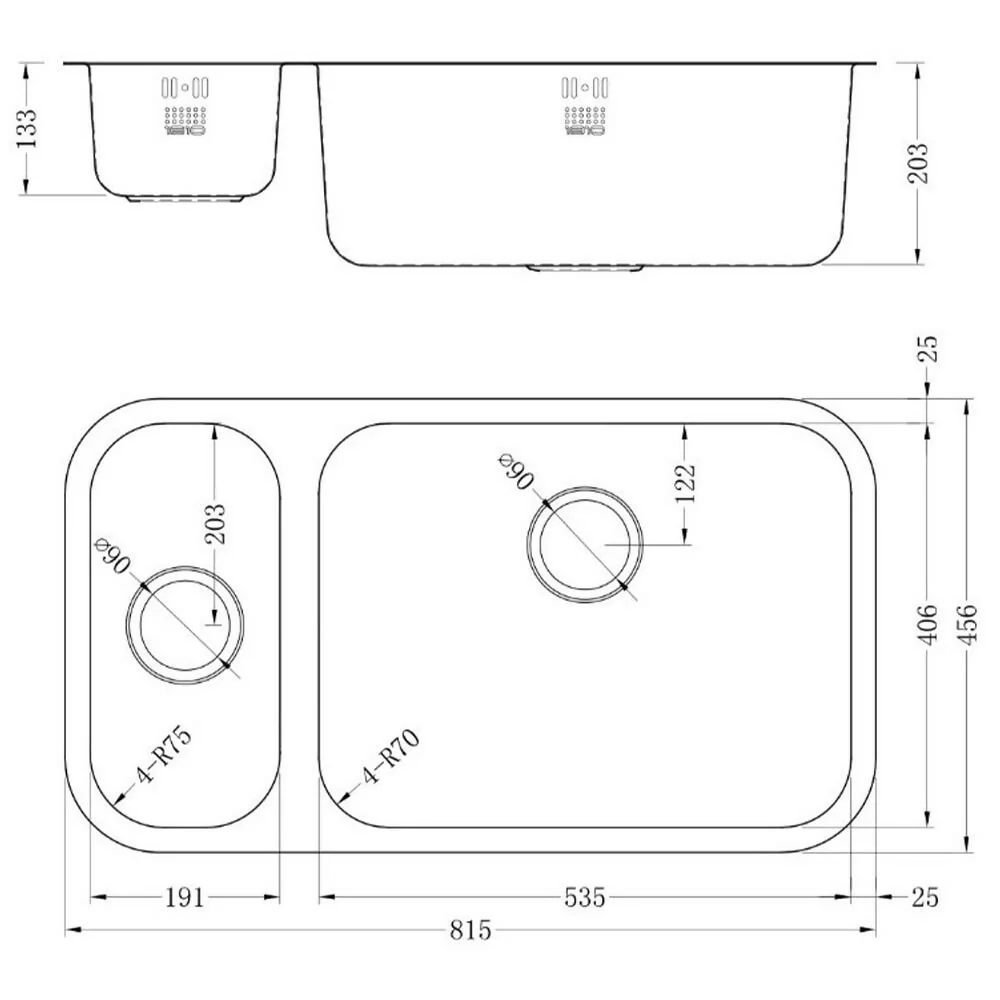 ETRODUO 191/535U BBR SINK - Image 2