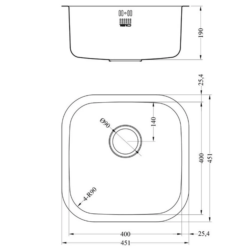 ETROUNO 400U SINK - Image 2