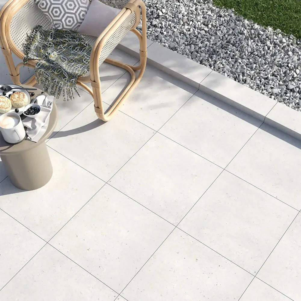 FRAMMENTI BIANCO MATT RECTIFIED PORCELAIN TILES - Image 2