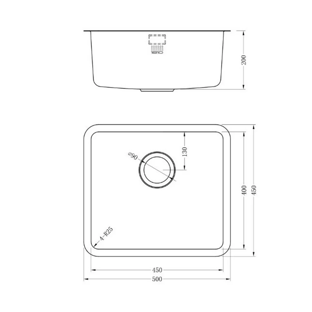LUXSOPLUSUNO25 450U SINK - Image 2