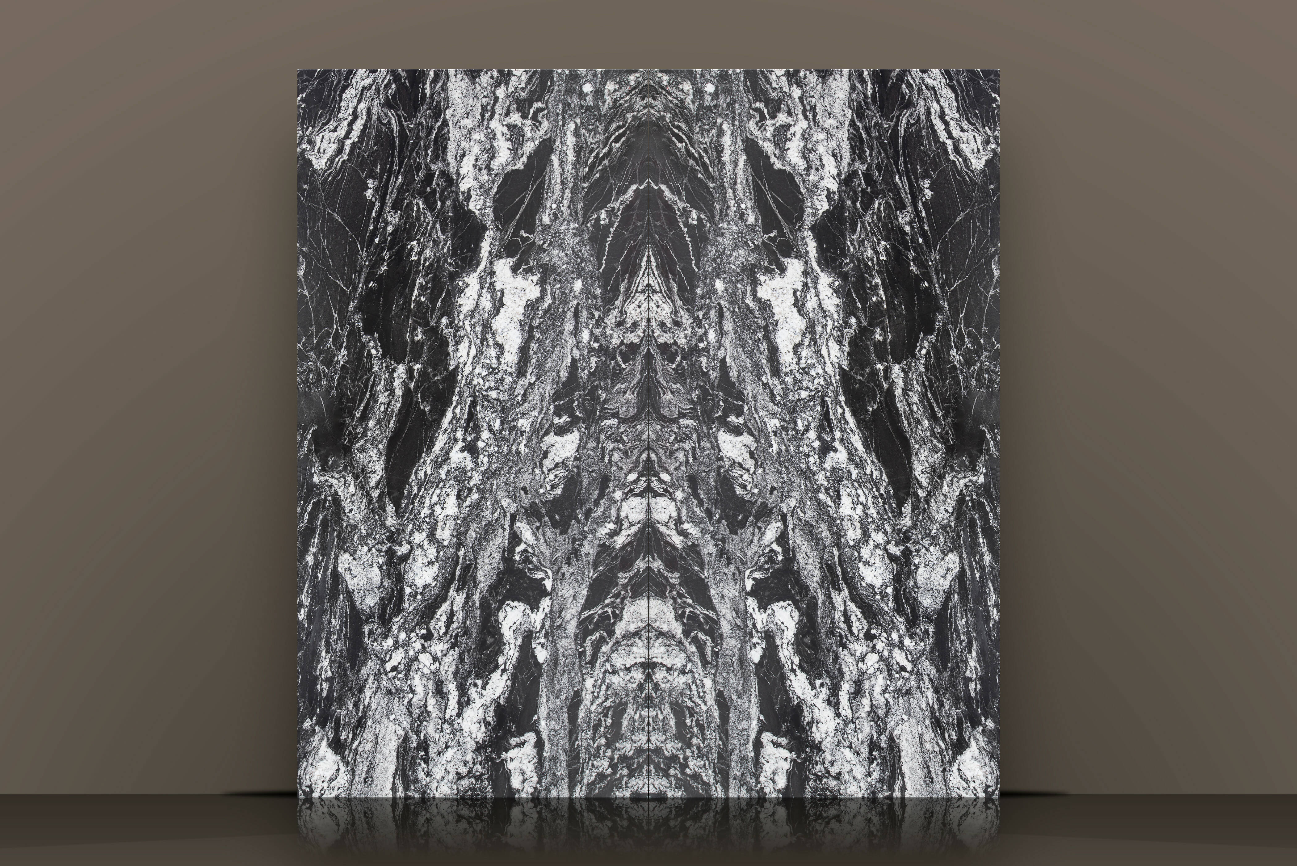 MANDALLA BOOKMATCH LEATHERED GRANITE