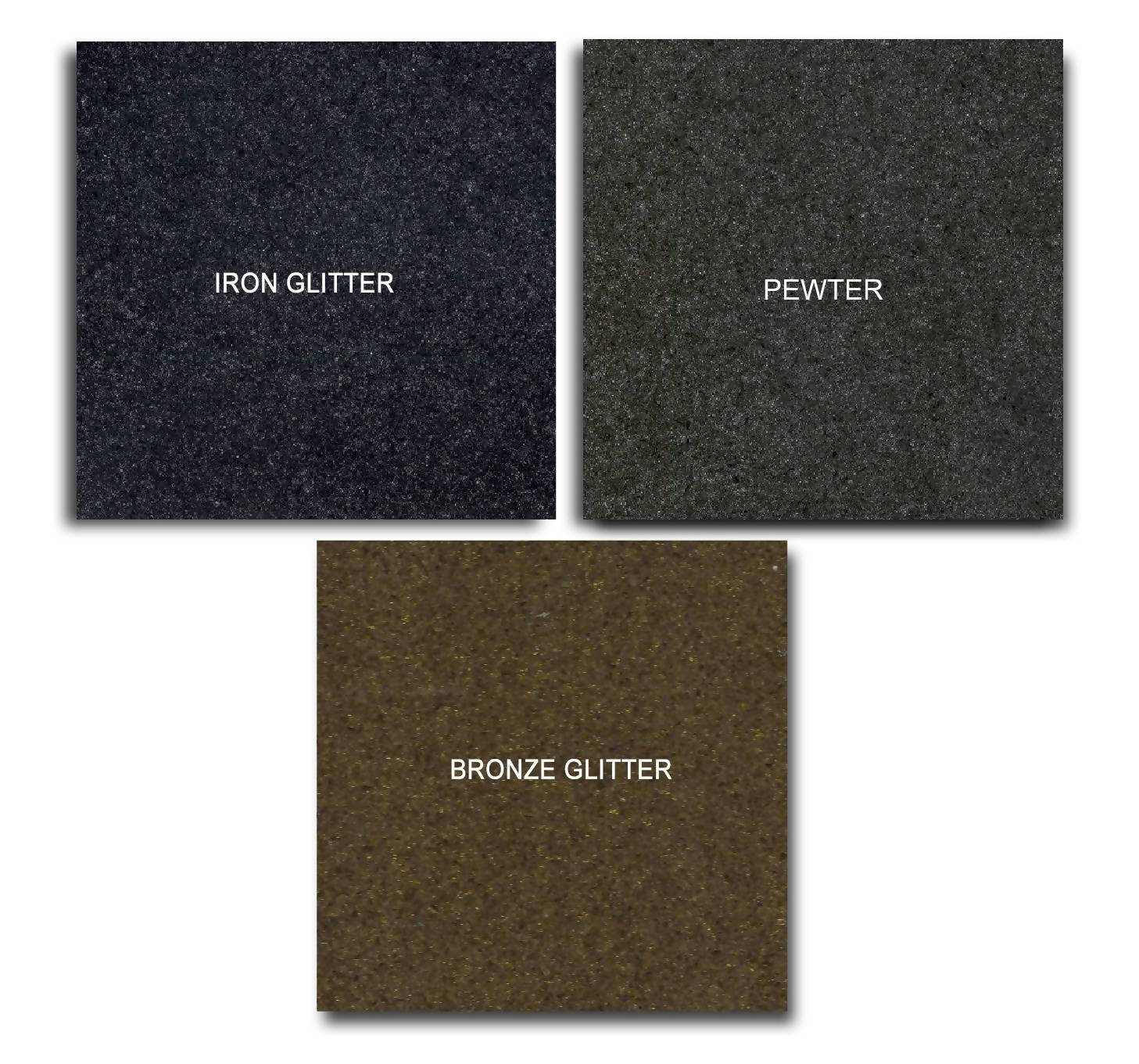 PEWTER GLITTER QUARTZ - Image 3