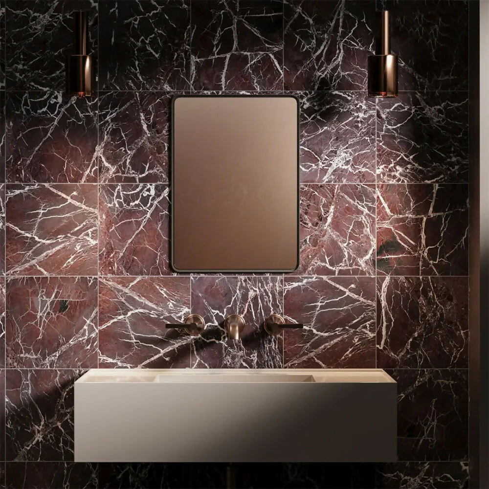 ROSSO LEVANTO HONED MARBLE TILE - Image 2