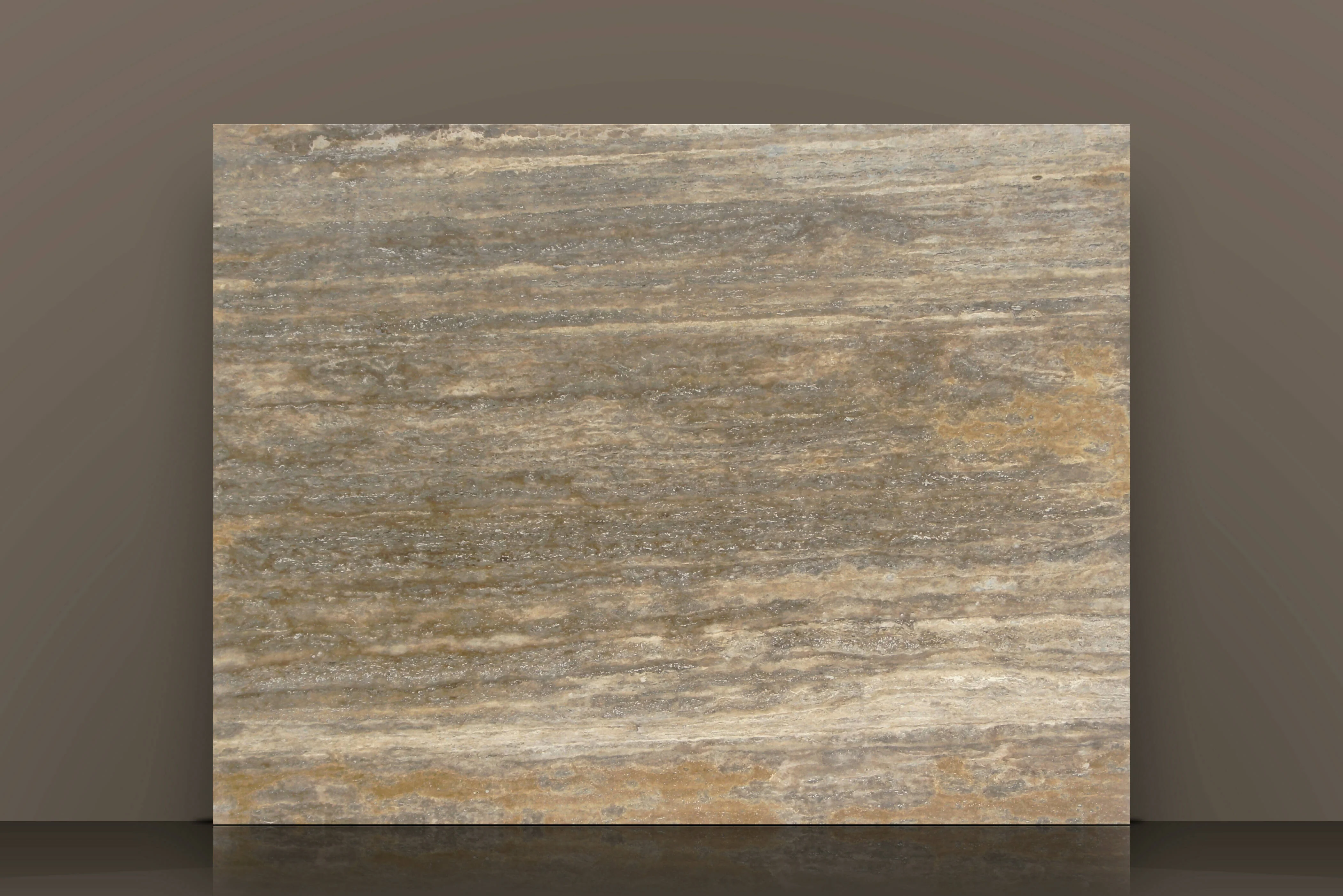 SILVER TRAVERTINE VEIN-CUT