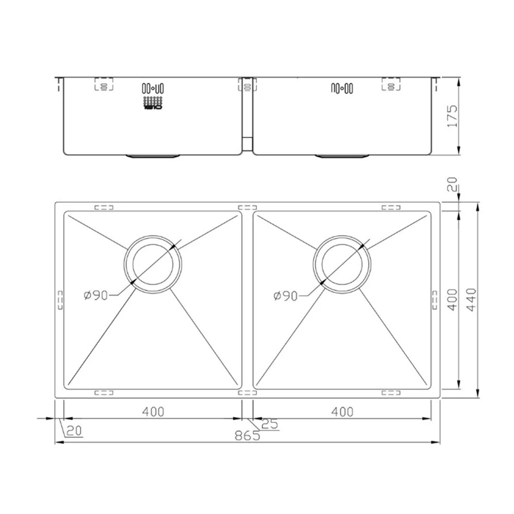 ZENDUO15 400/400U SINK - Image 4