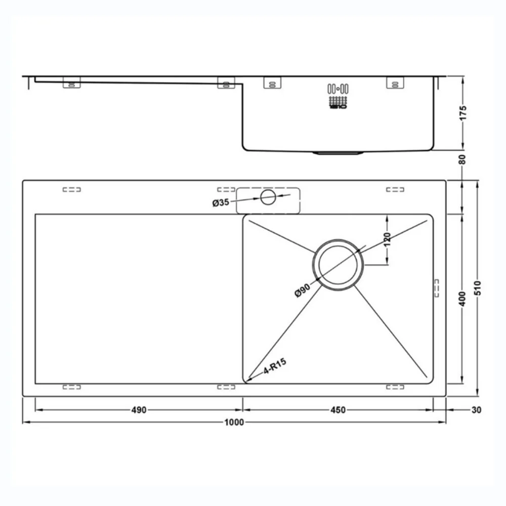 ZENUNO15 5 I-F BBR SINK - Image 4